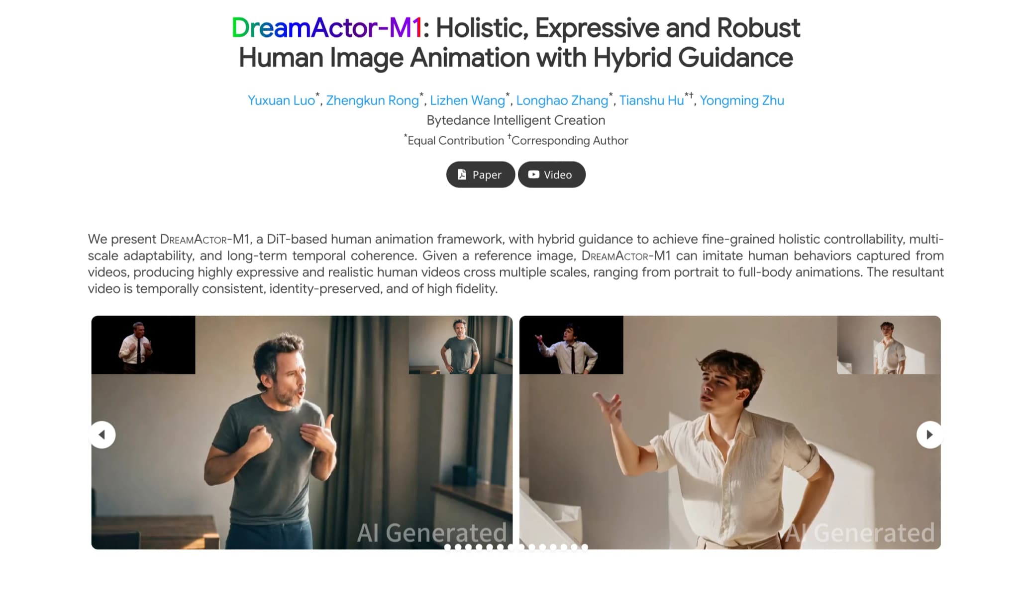 DreamActor-M1